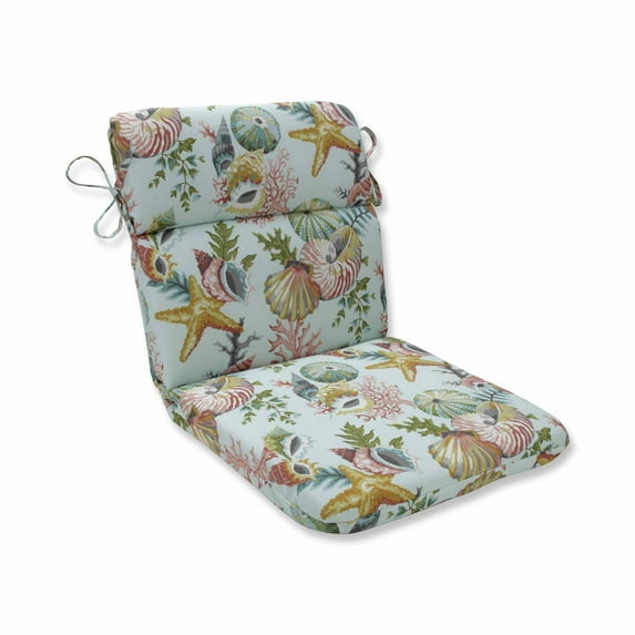 Pillow Perfect Grantoli Seamist Rounded Corners Chair Cushion