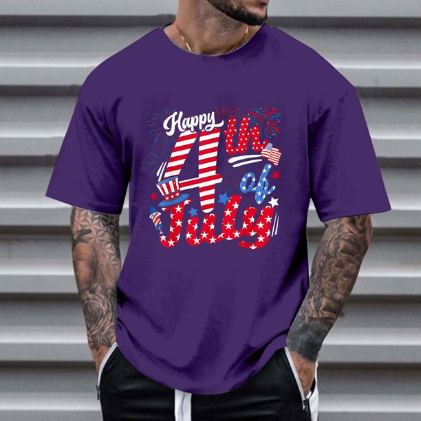 Tops para hombre, blusas y camisas de cuello redondo y manga corta para hombre, tops casuales de cuello redondo y manga corta con estampados especiales para hombre.
