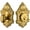 Lifetime Brass, variant on Grandeur Gvcgvc_Sglcyl_238 Grande Victorian Solid Brass Rose Keyed Entry Single Cylinder