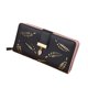 thumbnail image 1 of Guardurnaity Cartera de gran capacidad para mujer, artesanía exquisita y carteras con cremallera suave para bolso de mujer Carteras Negro, 1 of 6