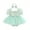 Sky Blue, variant on Musuos Baby Girl 2Pcs Summer Outfits 3 6 12 18M Short Puff Sleeve Daisy Print Romper Tulle Dress with Headband Set