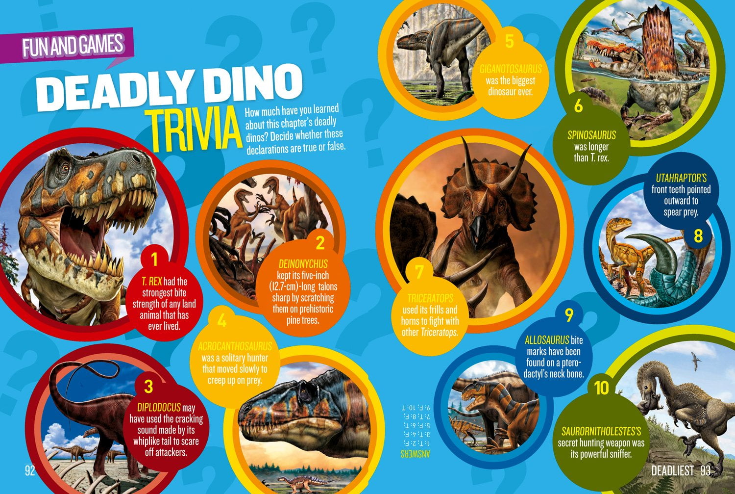 5 Deadly Dinosaur Games