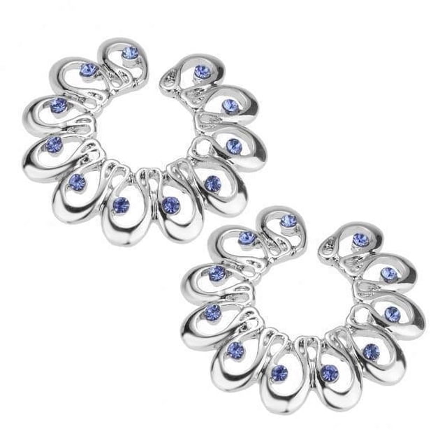 Conjunto de Anillos Elegantes Strade Fareast Limited Acero Inoxidable Verde 6 piezas