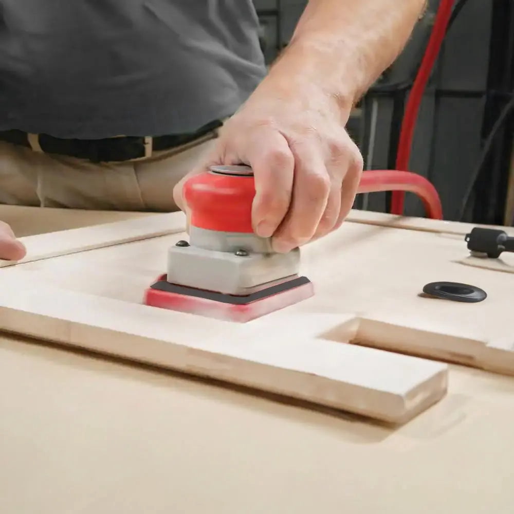 MAXX PROSS Square Pneumatic sanding machine / PSA / Vinyl 3’ x 4’ / 75 x 100mm/ orbital sander - (95089)