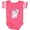 Football Pink and White, variant on I'm Purrdy Cute White Kitty Cat Boys or Girls Baby Bodysuit