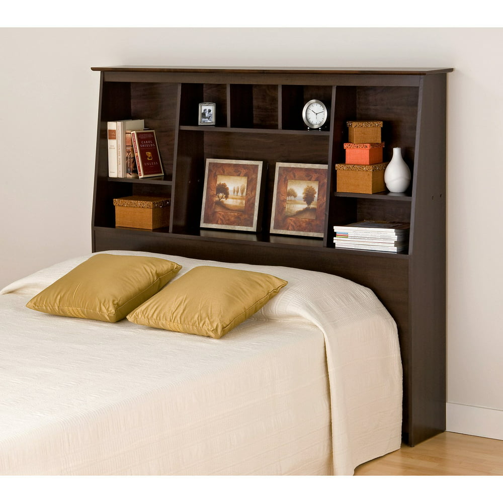 Simple Bookshelf As Headboard with Best Design