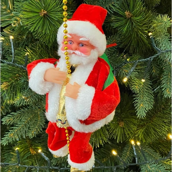 Santa Climbing Rope Ladder, Electric Santa Climbing Rope Ladder