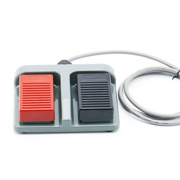 Momentary Foot Switches Infinities Double Pedal Duplex Two Way Tumblers Self-Reset Footswitch With Wire Enduring