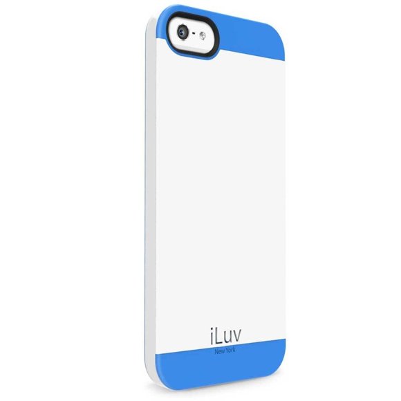Funda ILUV FlightFit Blanca para iPhone SE 2016 iPhone 5s y 5 Doble Capa