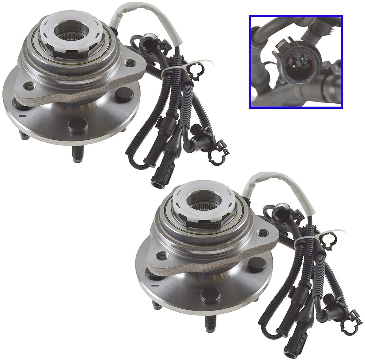 2PC Front Wheel Hub & Bearing Assembly for 19982000 Ford Ranger 4x4