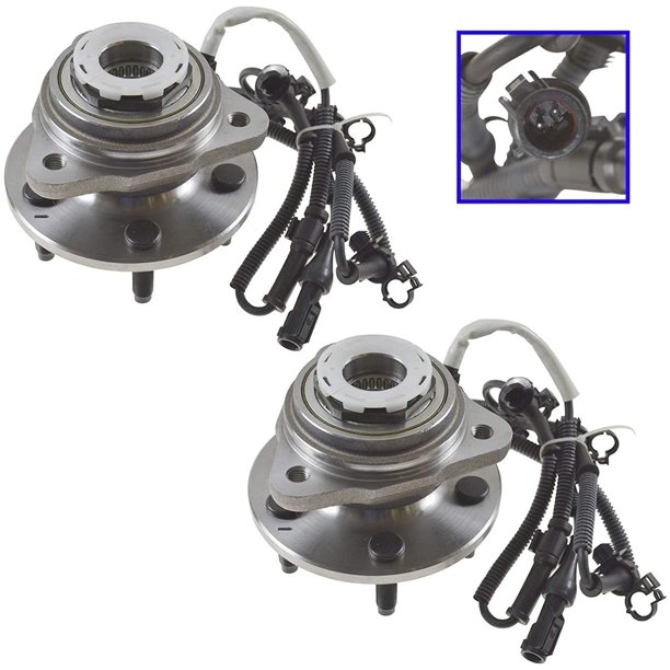 2PC Front Wheel Hub & Bearing Assembly for 19982000 Ford Ranger 4x4