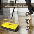 thumbnail image 6 of JEHONN Carpet Floor Sweeper with Horsehair, Non Electric Manual Sweeping (Yellow), 6 of 7