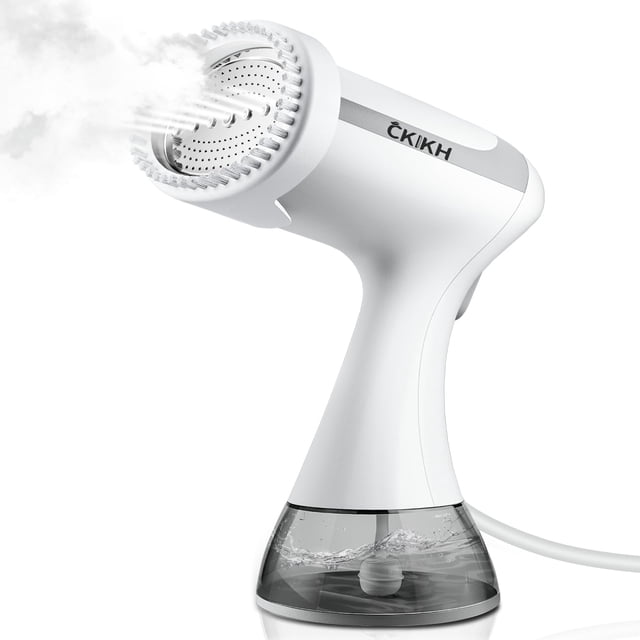 CKIKH Vaporizador para Ropa, Vaporizador Portátil para Quitar Arrugas de Tela, Vaporizador de Mano de 2000W con Tanque de 300ml, Calentamiento Rápido de 20 Segundos, Conveniente Vaporizador de Ropa pa