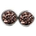 thumbnail image 2 of yingyy 1 Pair Round Earrings Fashionable Eye-catching Eardrops Jewelry Rhinestone Inlay Lightweight Ear Studs for Birthday Party Mixed Color 1Set, 2 of 6