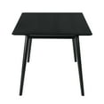 thumbnail image 5 of Westmont 59" Rectangular Dining Table in Black Wood, 5 of 5