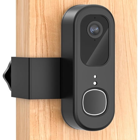 Anti-Theft Doorbell Mount for Arlo Video Doorbell 2K (2nd Gen), Arlo Camera Mount Easy No-Drill Mounting Bracket, Weatherproof Protection for Arlo Doorbell Camera, Ideal for Homes Apartments Rentals
