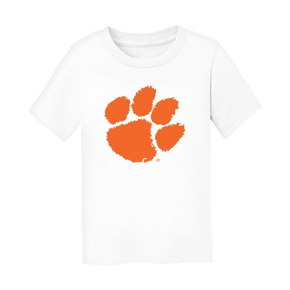 Infant Chad & Jake White Clemson Tigers Logo T-Shirt