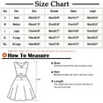 thumbnail image 2 of KIHOUT Women's Midi Dresses Solid Color Cute 3/4 Puff Sleeve Plaid Lapel Doll Collar Loose Dress Khaki S, 2 of 5
