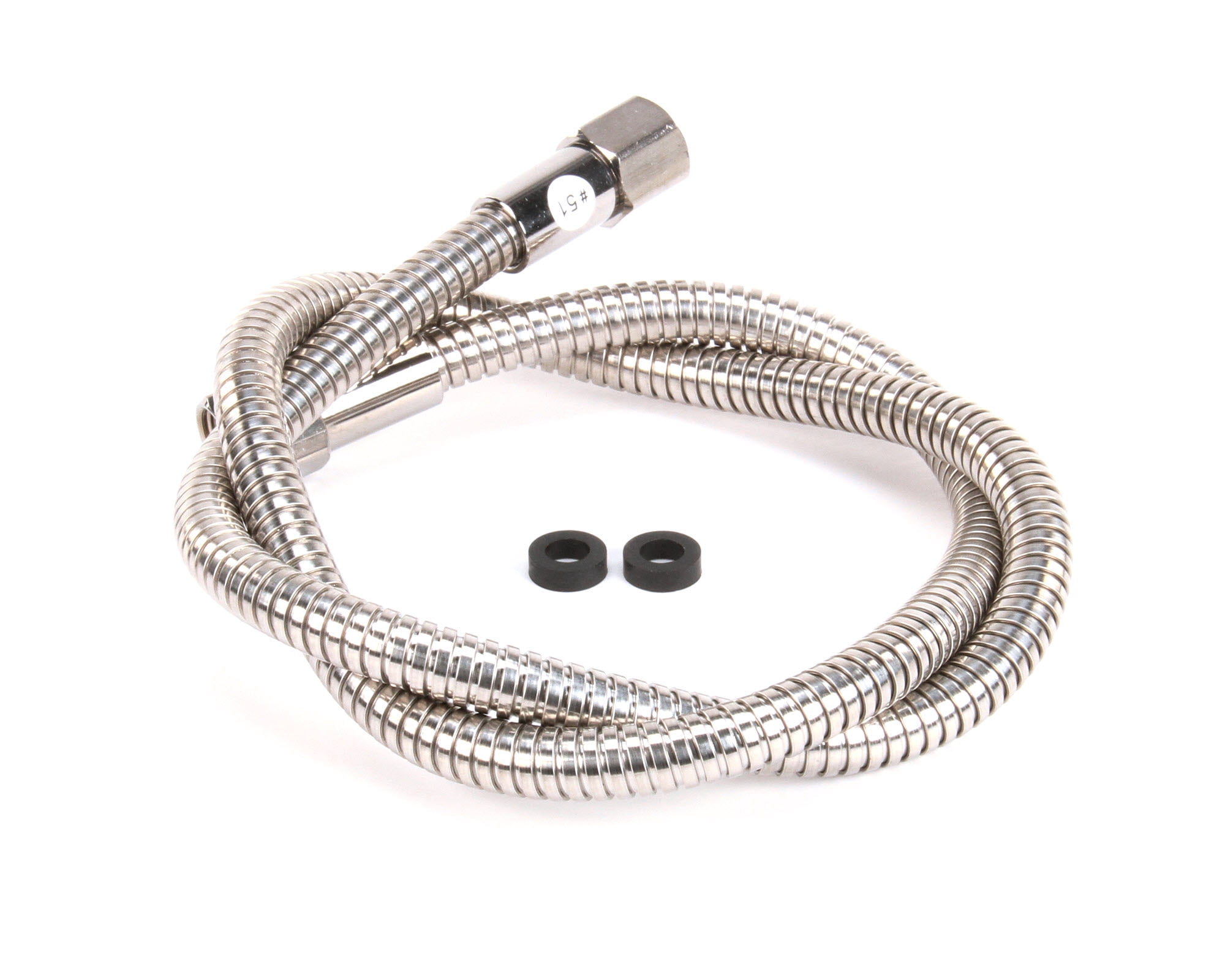 T&S Brass 013E-48H, Flexible Stainless Steel Hose,