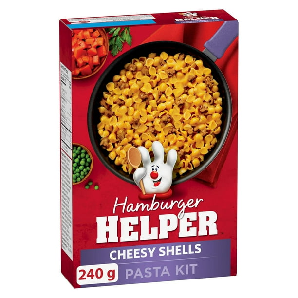 Hamburger Helper Cheesy Shells, 240 g Walmart.ca