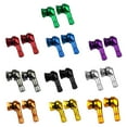 thumbnail image 3 of Vástagos de válvula CNC de 90 grados, llanta negra de 10 mm para motocicleta, NUEVOS Negro, 3 of 9