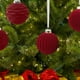 thumbnail image 5 of Adornos Navideos De Bolas Flocadas De 8 Cm, Terciopelo Oscuro, 15 Cm, Superficie Flocada, Estilo Tradicional, Para Decorar Rboles Navideos Y Realzar La Decoracin Festiva Del Hogar, 12, UKHBMC, 5 of 9