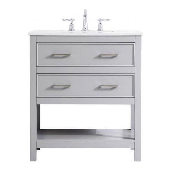 36 in. Single Bathroom Vanity in Grey