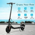 thumbnail image 2 of 350W 3-Speed Electric Scooter with Smart LED Display, Cruise Control, 2 of 10