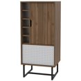 thumbnail image 1 of RST Brands Vernal Engineered Wood Modern Bar Cabinet - Mahogany, 1 of 6