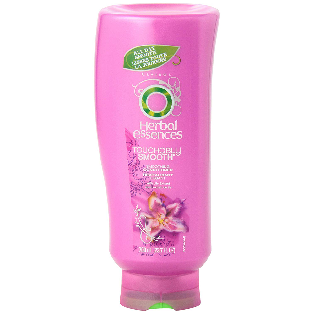 Herbal Essences Touchably Smooth Conditioner, With A Fusion Of Pink