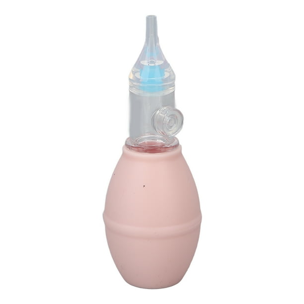 Succionador De Nariz Para Bebé ANGGREK Aspirador nasal Manual Válvula Doble Pequeña Potencia de Succión Fuerte Inofensiva para Niños Pequeños