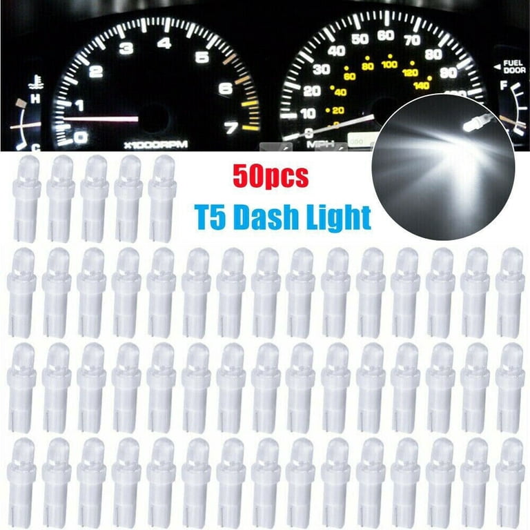Jtech 10 X T5, 5050 Smd Led White Instrument Panel Dash Light Bulb 74 17 18 37 70 2721 Jtech 10 X T5, 5050 Smd Led White Instrument Panel Dash Light Bulb 74 17 18 37 70 2721