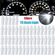 50X T5 Instrument Cluster Panel Gauge Dash LED bulbs light 37 74 70 2721 White