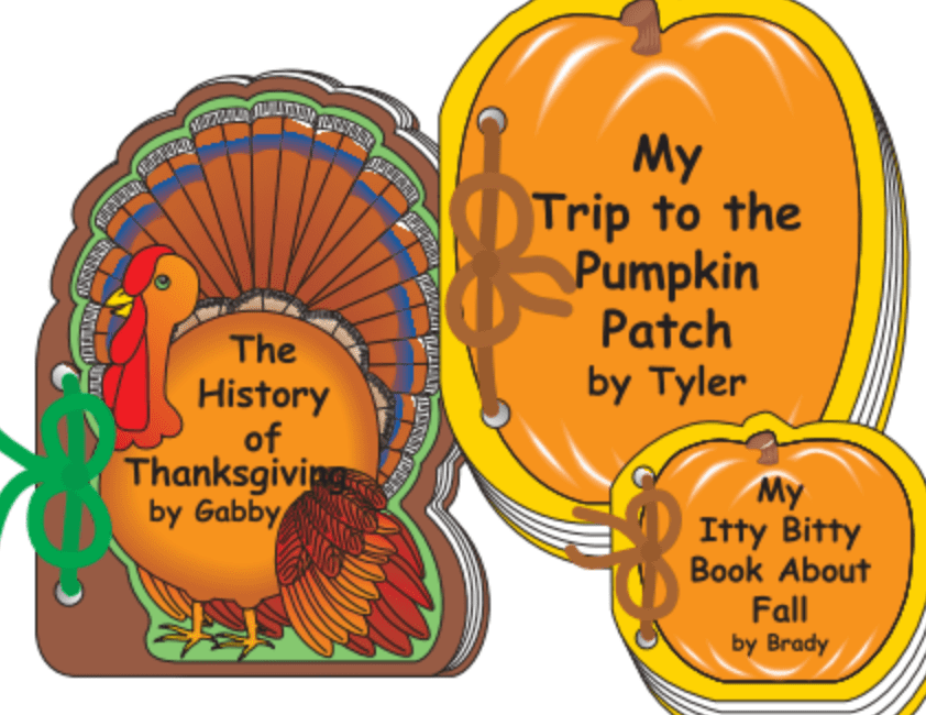 SHAPES ETC. Large Notepad Set - Thanksgiving