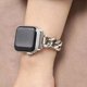 thumbnail image 4 of Correas de reloj inteligente de metal con cadena para mujer, de 38/40 mm, compatibles con correas de Apple Watch SE Series 5 Series6 Man, duraderas y ajustables, compatibles con Iwatch 6/5/4/3/2/1, 4 of 5