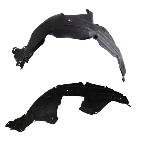 TRQ Front Inner Fender Liner Set Fits Select 2019-2020 Honda HR-V HO1248190 HO1249190