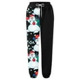 thumbnail image 2 of Pantalones deportivos Gibobby Mujer Otoño e Invierno Casual Navidad Divertido impreso Cintura elástica Negro XL, 2 of 4