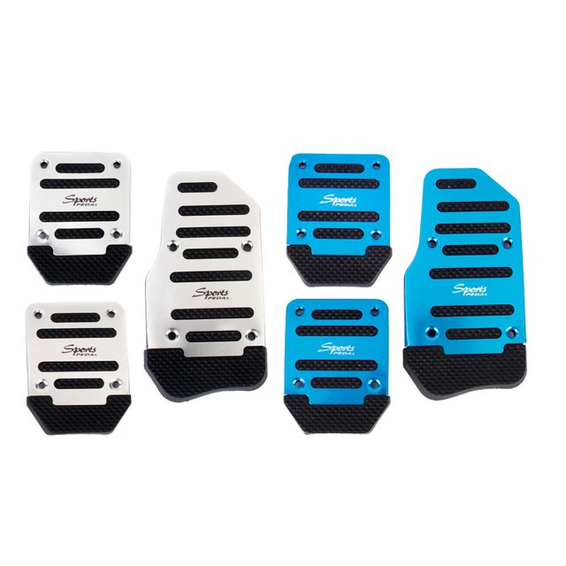 Cubiertas de Almohadilla de para Automóvil, Accesorio de Sustitución de Coches kusrkot cubiertas de pedales de coche manual