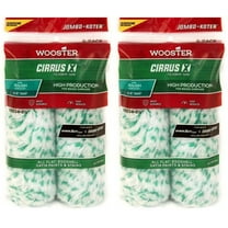 Wooster 6.5" Jumbo-Koter Cirrus X 3/4" Nap Closed-End 2 Sets Of 2-Pack Roller Cover # RR334-6.5-2PK