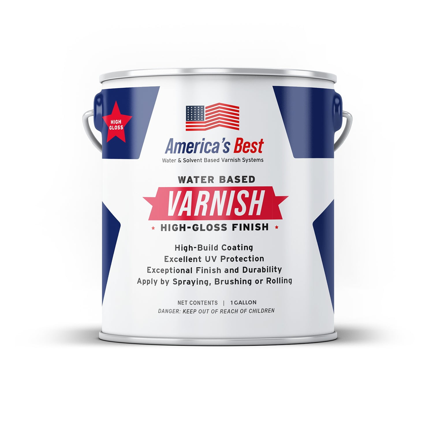 America's Best Water Based HighGloss Spar Varnish