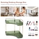 thumbnail image 3 of Estantes de baño JShteea Metal Impermeables a Prueba de Humedad doble Capa verde, 3 of 6