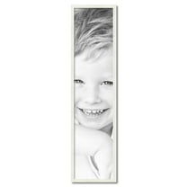 ArtToFrames 12" x 51" White Picture Frame, 12x51 inch White Wood Poster Frame (WOM-5140)