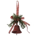 thumbnail image 3 of Artificial Christmas Mistletoe Kissing Ball with Bells, Hanging Decor with Bow for Tree, Door, and Party Decorations, 3 of 6