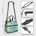 thumbnail image 2 of Balery Not All Those Who Wander Are Lost1 Bolsa de Almuerzo Impresa, Caja de Almuerzo Reutilizable, Bolsa Térmica Aislada para Almuerzo, Bolsa Antiderrames, 2 of 7