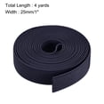 thumbnail image 2 of Uxcell Twill Elastic Band Double Side 1 Roll Flat Elastic Ribbon Cord for Sewing Waistband Navy 1 Inch x 4 Yard, 2 of 6