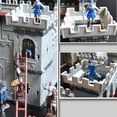 thumbnail image 4 of Kit de maquetas de Tookie, de juguete con castillo medieval, con caballeros y soldados, 4 of 9