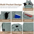 thumbnail image 5 of Water Bottle Bag Crossbody,Insulated Water Bottle Purse Crossbody Water Bottle Holder with Strap 40 oz, 5 of 7