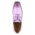 thumbnail image 4 of LIBERTYZENO Men Leather Formal Oxford Dress Shoes, Purple, 9.5, 4 of 7
