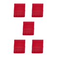 thumbnail image 1 of Langgg Extension Strap Bra Extenders 3 Rows 4 Hook Elastic Lingerie Intimates wine red 5Set, 1 of 6