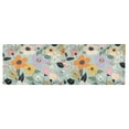 thumbnail image 6 of Yayeee Kitchen Valance Rod Pocket 54" x 18" Living Room Window Curtain, Floral Pattern, 6 of 6